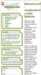 Mobile Screenshot of cs.balcanica.info