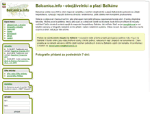 Tablet Screenshot of cs.balcanica.info